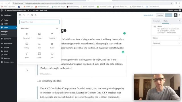 WordPress: Twenty Nineteen Theme Overview смотреть онлайн