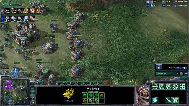HD Starcraft 2 Tgun v Major смотреть онлайн