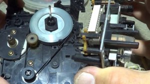 Кассетная дека Technics 575 ленто протяжный механизм.Ремонт ЛПМ Technics rs tr575 (1 часть).