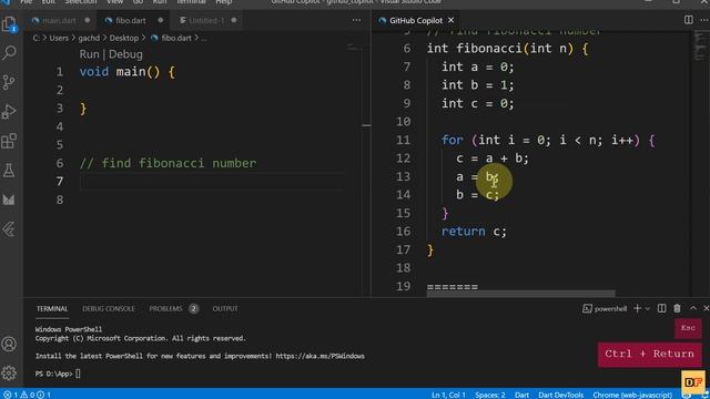 Hướng dẫn sử dụng Github Copilot lập trình Dart Flutter смотреть онлайн