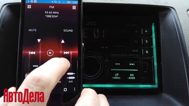 Обзор JVC KW-X830BT - автомобильный 2 DIN Bluetooth ресивер смотреть онлайн