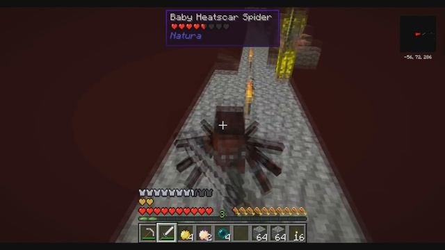 Minecraft Running Red - #10 Адские криперы! Огромные пауки! смотреть онлайн