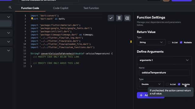 37. Пользовательские функции (Custom Functions) - FlutterFlow University смотреть онлайн