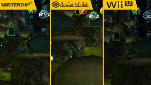 The Legend of Zelda Majora's Mask (2000) N64 vs GameCube vs Wii U (Which One is Better?) смотреть онлайн
