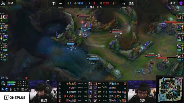 T1 vs. JDG | Semifinals | 2022 World Championship | T1 vs. JDG Intel Esports Club | Game 2 (2022) смотреть онлайн