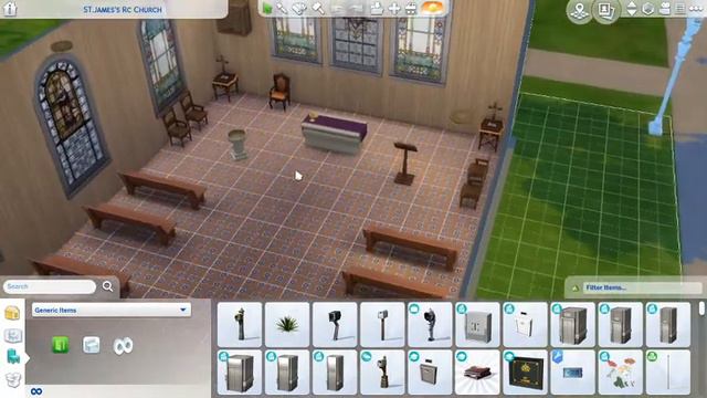 Sims 4 Church and Mosque смотреть онлайн