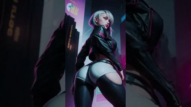 AI Art Comes Alive! | Lucy | Cyberpunk: Edgerunners | #lookbook #girl #stablediffusion #animation