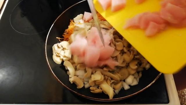 Быстрый и вкусный плов из булгура необычное и безумно вкусное блюдо)*) смотреть онлайн