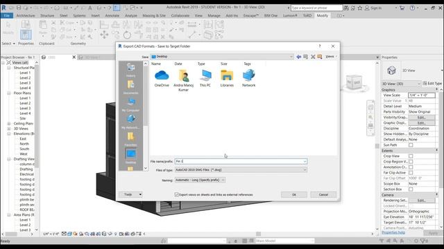 How to export 3D model From Revit to Sketchup смотреть онлайн