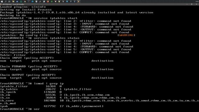 LFCE | Настройка базовой конфигурации Iptables | Oracle Linux 6.10