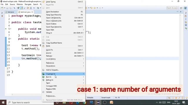 Method overriding in java|upcasting in java|can we implement runtime polymorphism with data members смотреть онлайн