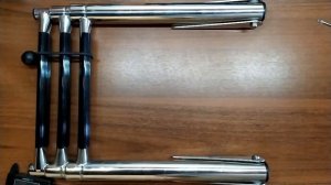 Лестница из нержавеющей стали для лодки или катера