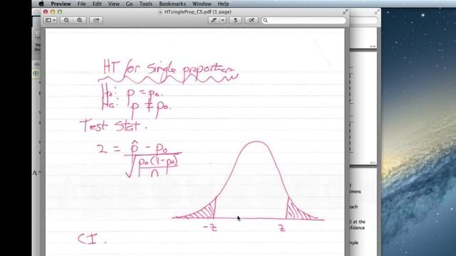 Hypothesis test for single proportion смотреть онлайн