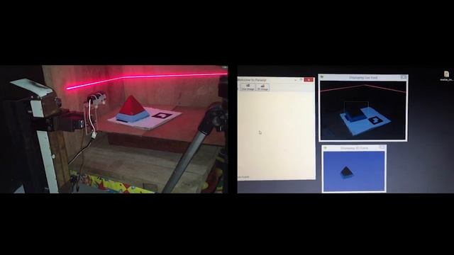 IMPLEMENTATION FOR 3D SCANNER USING PARSLEY TRIANGULATION BASED ALGORITHM смотреть онлайн