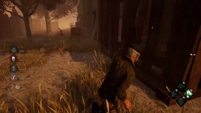 Bill escapes through the hatch - Dead by Daylight #3 смотреть онлайн