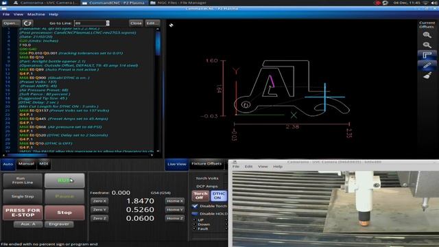 Command CNC Navigatiing g code and Pausing a Cut - 2021 смотреть онлайн