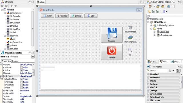 BOTONES GUARDAR Y CANCELAR - APLICACION DE VENTAS CON DELPHI y MySQL - VIDEO 16/30 смотреть онлайн