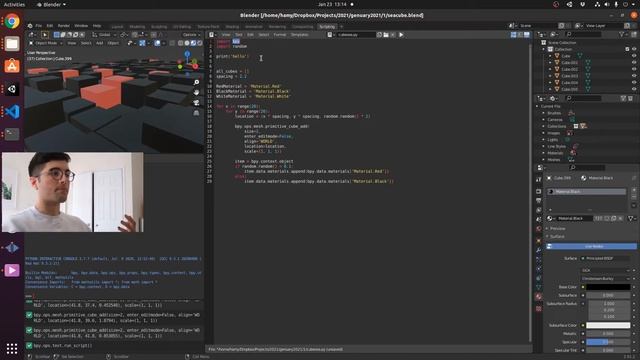 Procedural Generation with Blender Python API смотреть онлайн