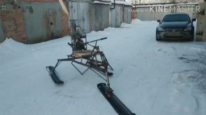 Мои аэросани. Первый выезд. Краткий обзор.