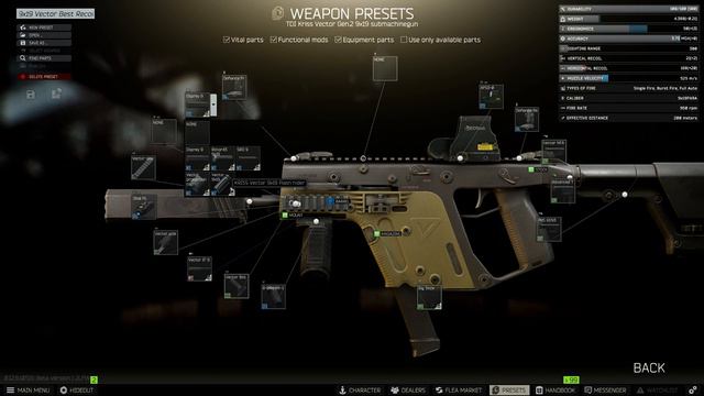 LOWEST RECOIL WEAPON IN PATCH 12.9! 9x19mm Vector LOWEST RECOIL Build! | Escape From Tarkov 12.9! смотреть онлайн