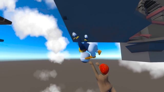 ЗАПУСК ДРУГА НА КАТАПУЛЬТЕ В КОСМОС | Human Fall Flat смотреть онлайн