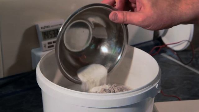 Тест №3  (замес на песке)