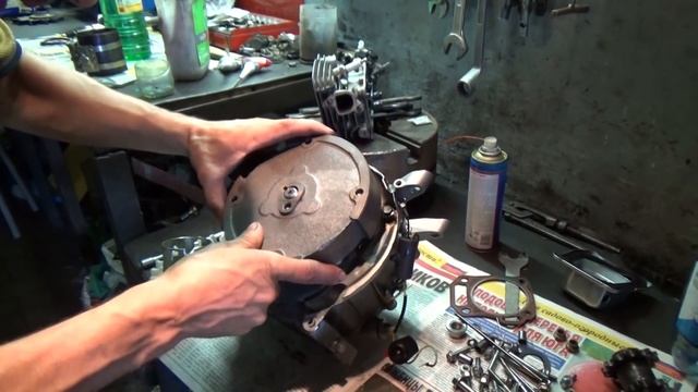 Собираем двигатель Лифан -170 F-R. смотреть онлайн