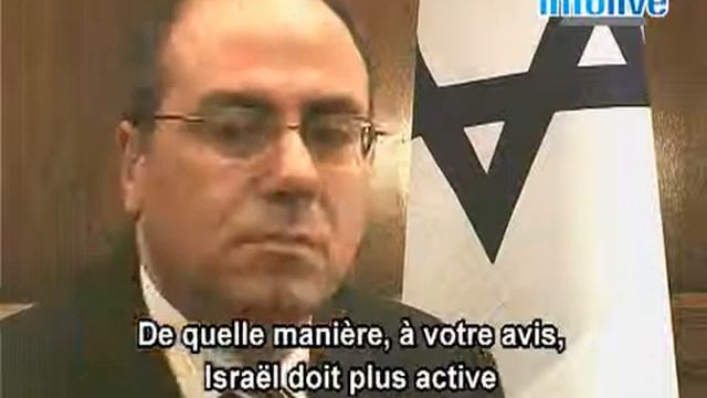 Sylvan Shalom à Paris, confiant et optimiste смотреть онлайн
