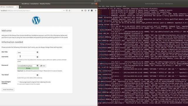 Just Testing Docker-compose (wordpress) смотреть онлайн