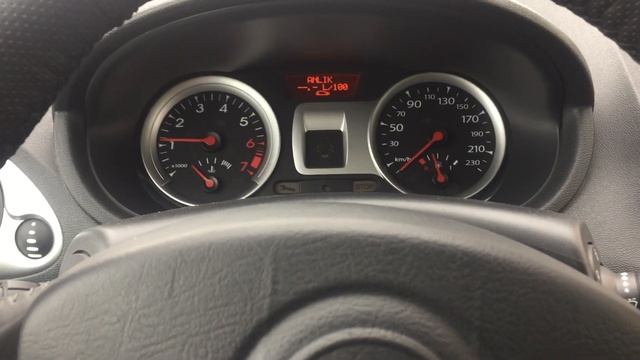 Renault Clio 3 1.2 Extreme (2011) Gasoline/Benzin COLD START - Northeastern Turkey (-16 °C)