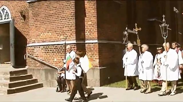 Часть 7 Литва Аникщяй 2010 Праздник в Центре Аникщяй, служение в Католической Церкви, поездка н смотреть онлайн