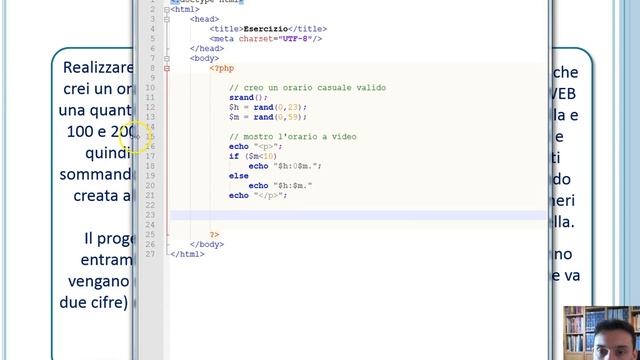 Ursomando PHP 04 - Esercizi (sul filmato 03) смотреть онлайн
