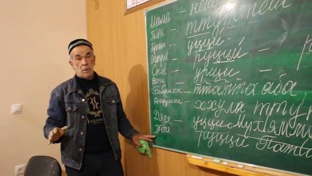 Урок № 11 даргинского языка на Цудахарском диалекте смотреть онлайн