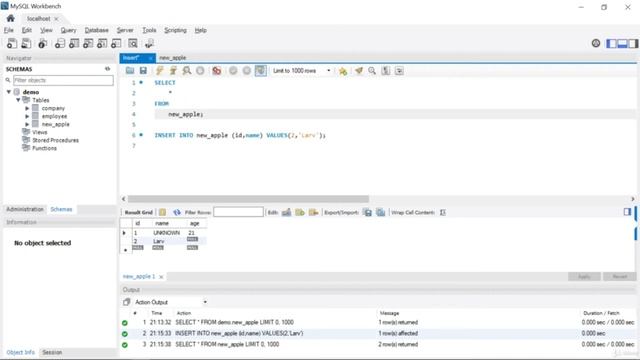 33 - Multiple INSERT in MySQL смотреть онлайн