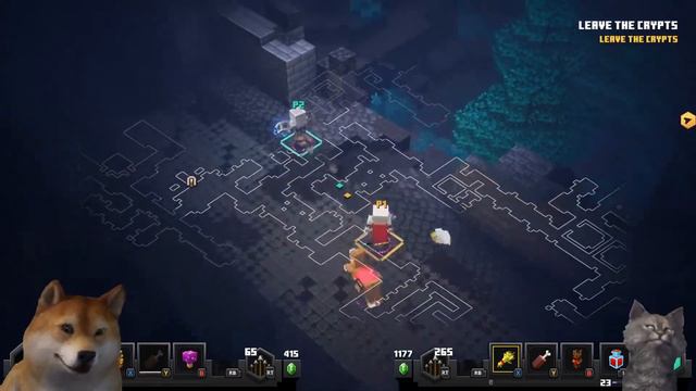 Lets play Minecraft Dungeons Coop Part 8 смотреть онлайн