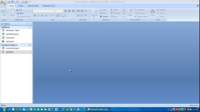 How to create an Microsoft Access autoexec Macro смотреть онлайн