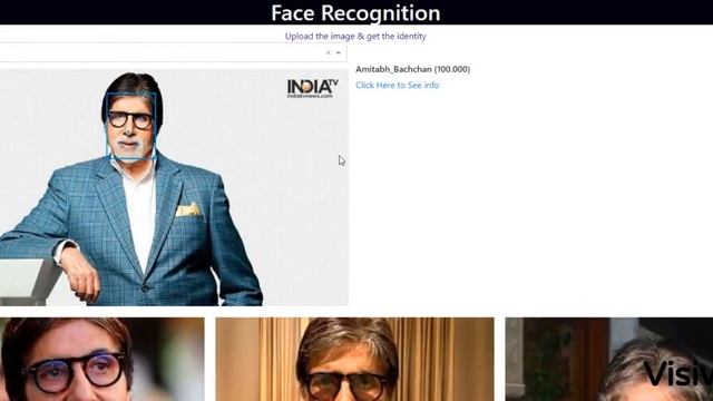 AI Celebrity Facial Recognition Using Python смотреть онлайн
