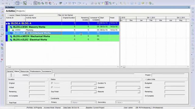 Solution to Primavera P6 WBS or Activity codes disappeared смотреть онлайн