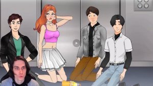 Я ЕДИНСТВЕННАЯ ДЕВУШКА В ЗАСТРЯВШЕМ ЛИФТЕ! - Реакция