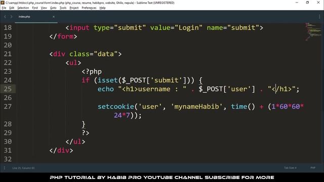 XSS Attack - Cross site Scripting - PHP Form Validation Part 02 - PHP Tutorial Bangla [Part 17] смотреть онлайн