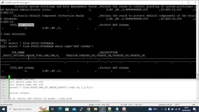Steps to setup Oracle database vault смотреть онлайн