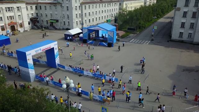 Воркута. Арктический марафон июль 2019 смотреть онлайн