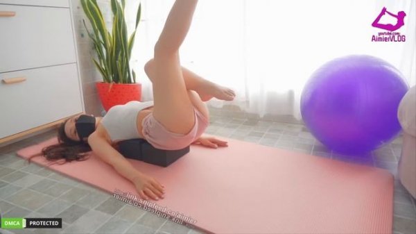 ✨Morning Stretching to Open Hips?홈트 요가 Simple yoga  work out at home in hotWorkout 運動