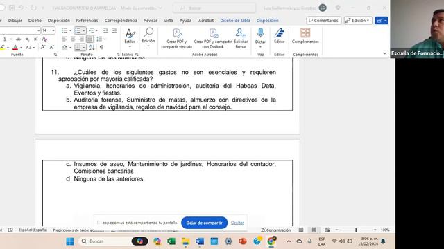 CLASE N.20 EVALUACION MODULO ASAMBLEAS 2024 смотреть онлайн