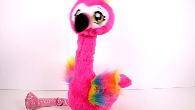 Zuru Pets Alive Frankie the Funky Flamingo Unboxing Review смотреть онлайн