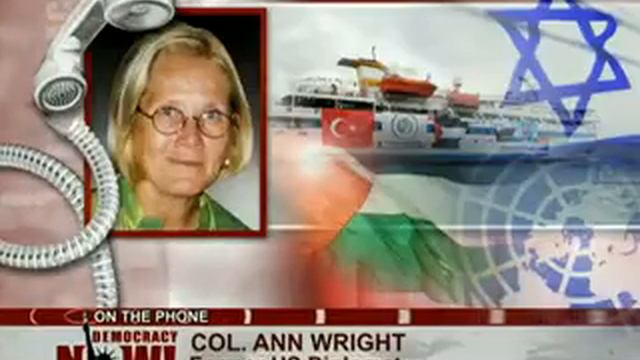 Flotilla Passenger Ann Wright Respond on Deadly Assault смотреть онлайн