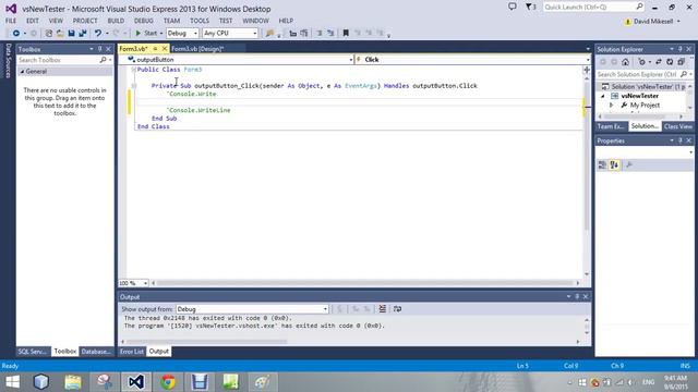 Console Write Visual Basic смотреть онлайн