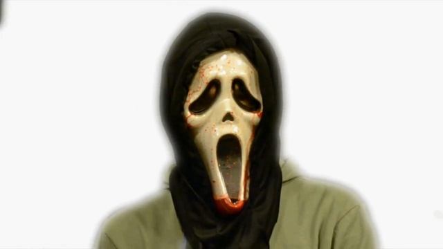 Кровоточащая маска "Крик" смотреть онлайн