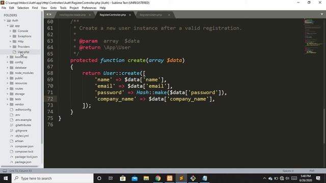 Laravel 7 Authentication (Adding Custom Fields to Auth in Urdu/Hindi) смотреть онлайн