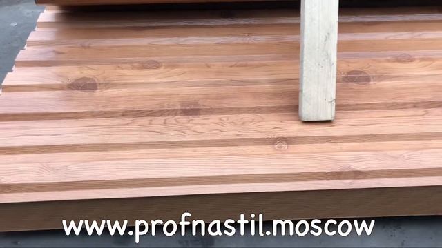 Профлист под дерево двухсторонний Орех золотой смотреть онлайн